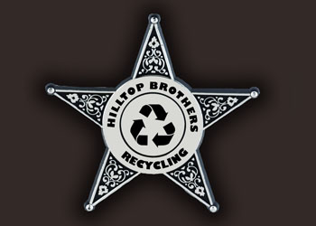 custom plastic police badges