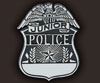 preprinted plastic police badges